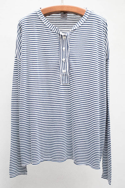 Abbott Stripe Henley Shirt