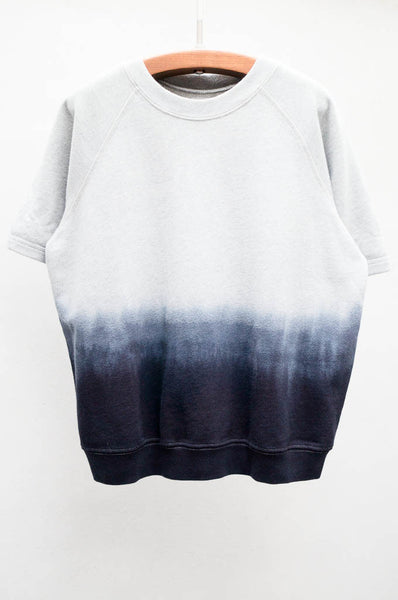 Lucas Dip Dye Raglan Crew