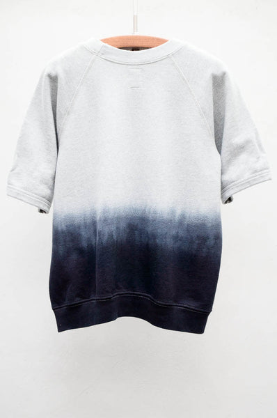 Lucas Dip Dye Raglan Crew
