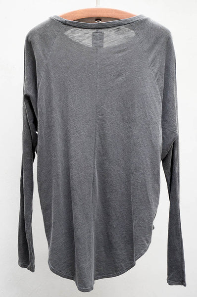 Black Loretta Dolman Crew