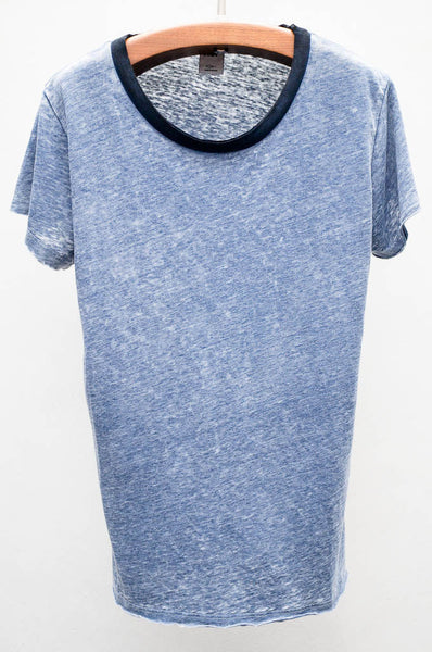 Indigo Missy Burnout Tee