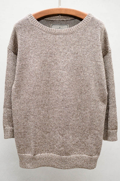 Metallic Knit Lulux Pullover