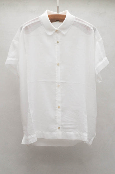 Bianco Short Sleeve Button Down