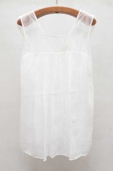 Bianco Sleeveless Top