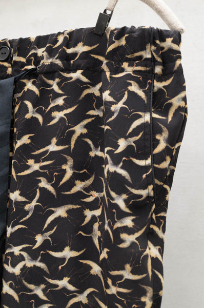 Notte Crane Print Pant