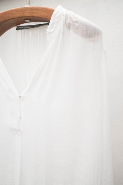 White Long Sleeve Blouse