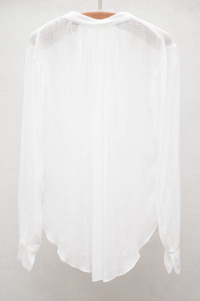 White Long Sleeve Blouse