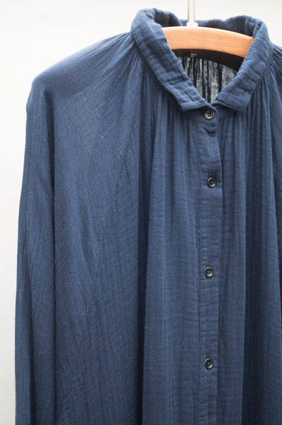 Navy Poet Dress