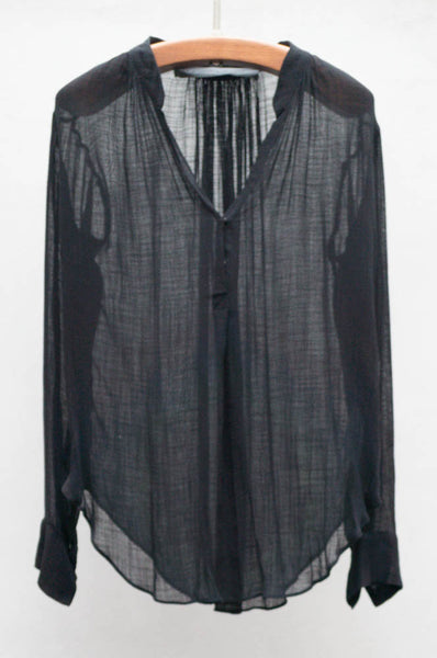 Black Long Sleeve Blouse