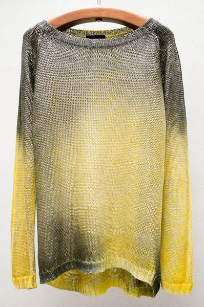 Metallic Linen Sweater