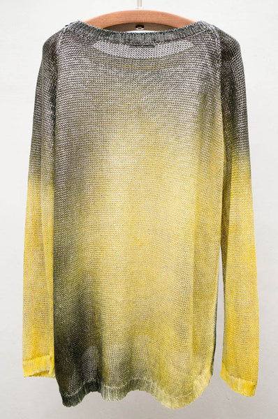 Metallic Linen Sweater