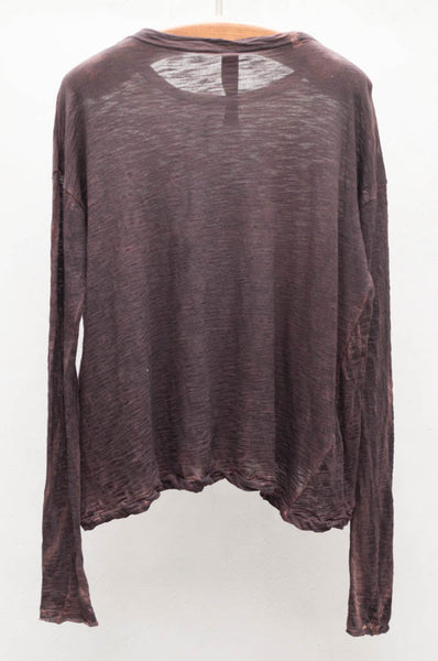 Iron Long Sleeve Trapeze Top