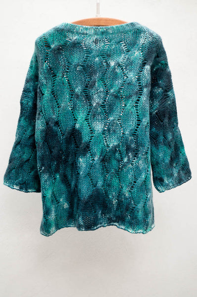 Ocean Cable Knit Pullover