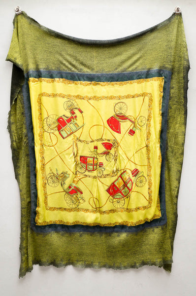 Lime Vintage Scarf