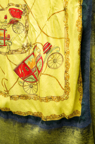 Lime Vintage Scarf