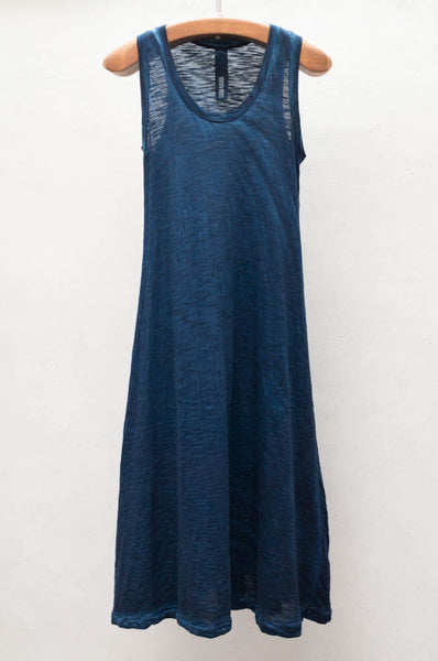 Deep Blue Short Trapeze Dress