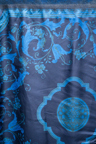 Blue Vintage Scarf