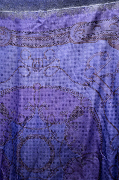 Purple Vintage Scarf