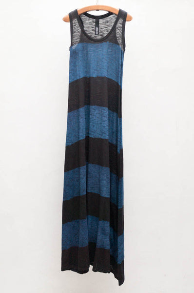 Stripe Long Trapeze Dress