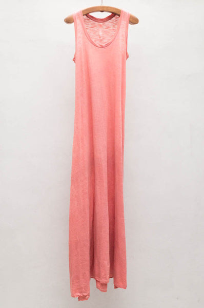 Guava Long Trapeze Dress