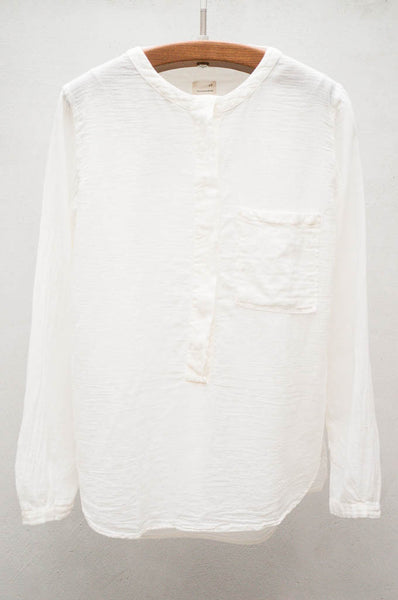 White Henley Shirt