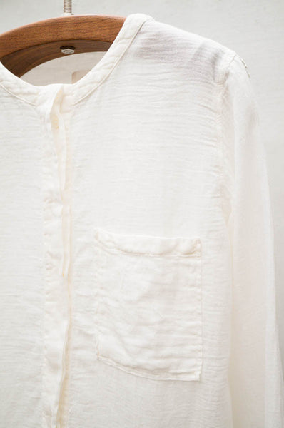 White Henley Shirt