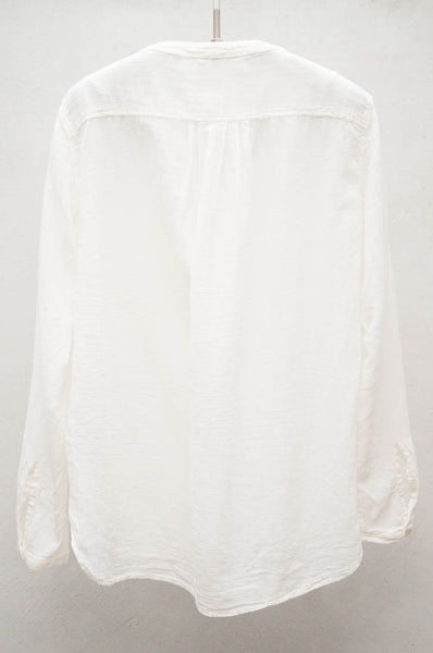 White Henley Shirt