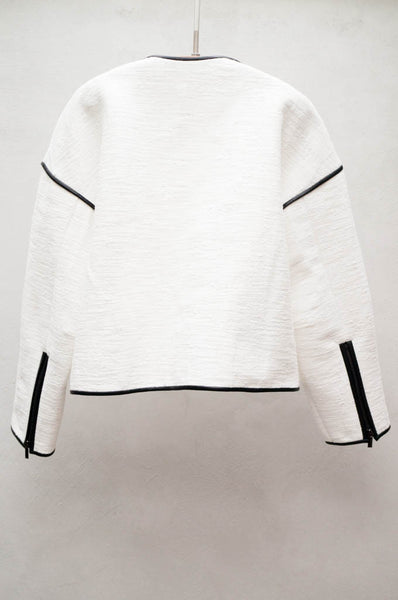 Lapel Zip Jacket