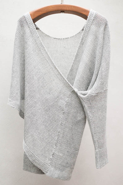 Cross Front Sweater