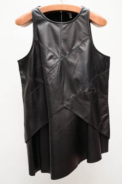 Seamed Leather Shell
