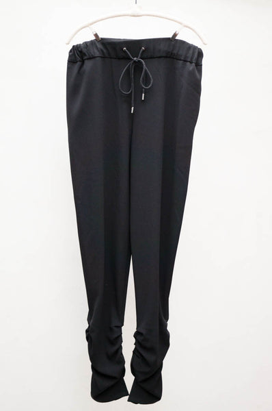 Ruched Ankle Drawstring Pant