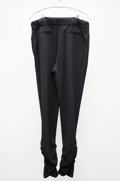 Ruched Ankle Drawstring Pant