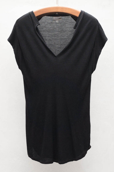 Black Sleeveless Tee