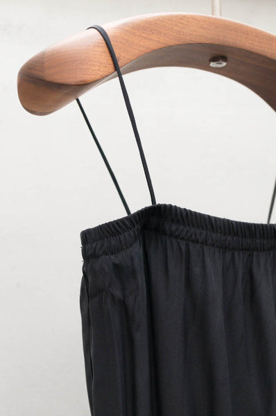 Black Silk Jumpsuit