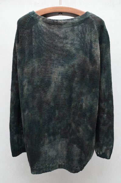 Camo Deconstructed Pullover