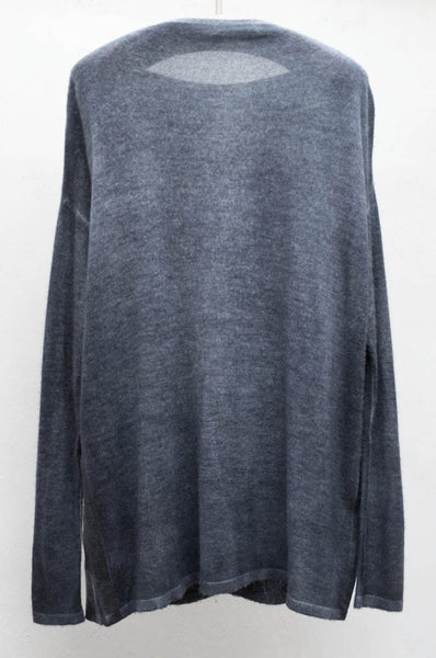 Grey Sweater with Pallets