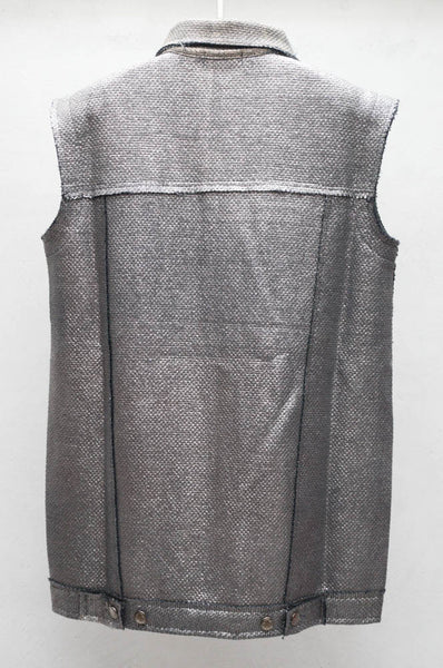 Gold Deconstructed Vest