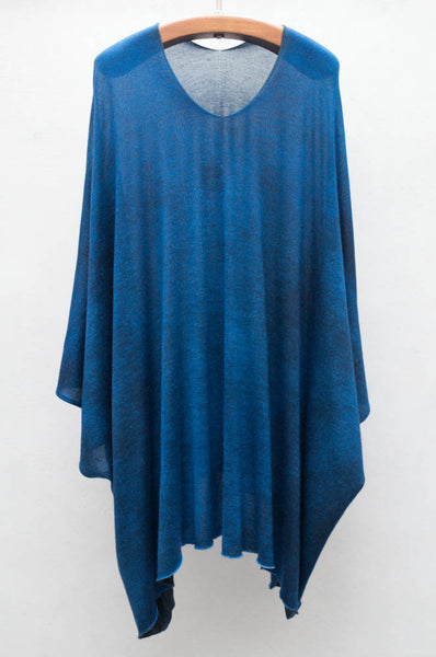 Blue Poncho