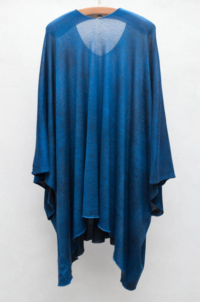 Blue Poncho