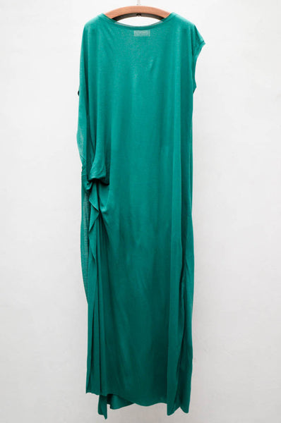 Nyta Side Drape Maxi Dress