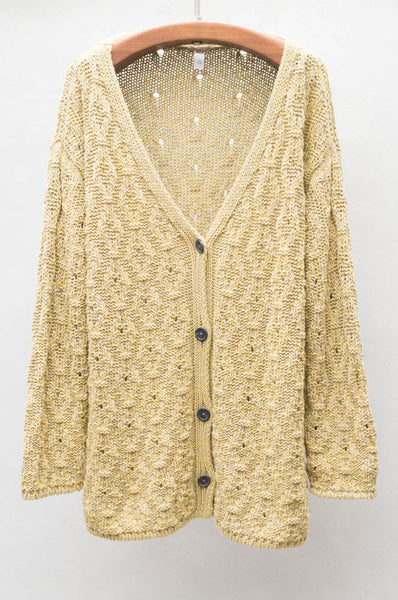 Yellow & Grey Candida Cardigan