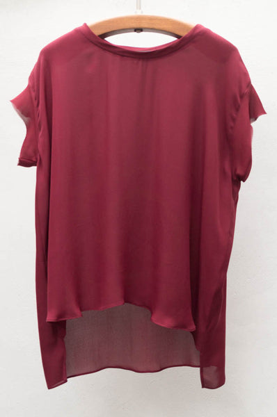 Malbec Silk Top