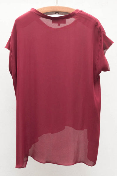 Malbec Silk Top