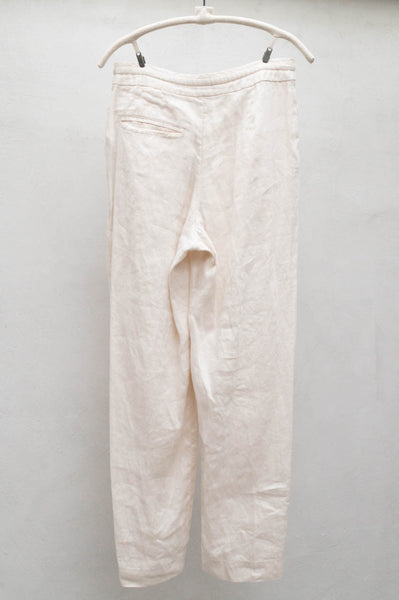Off White Linen Pant