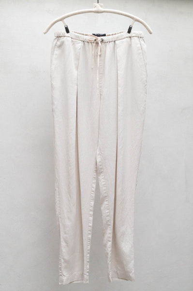 Off White Drawstring Pant