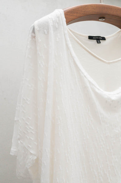 White Double Layer Tee