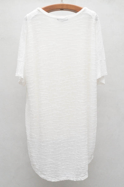 White Double Layer Tee