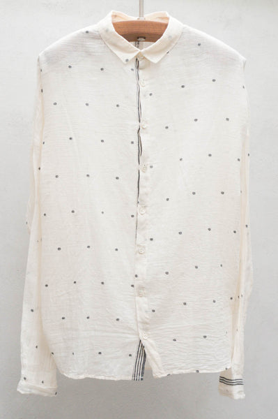 Black Dot Button Down Shirt