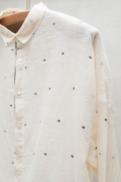 Black Dot Button Down Shirt