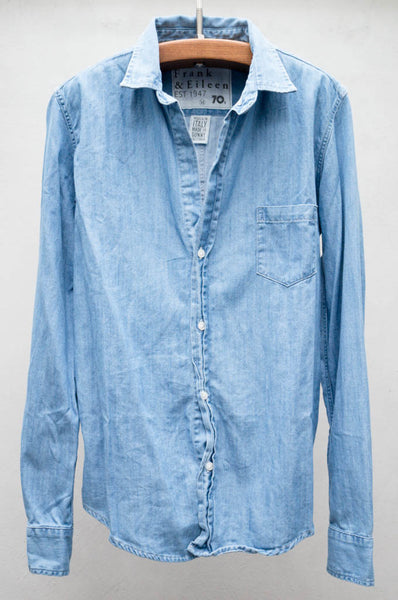 Stonewash Indigo Button Down